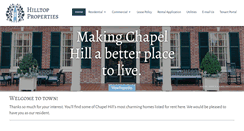 Desktop Screenshot of hilltopproperties.net